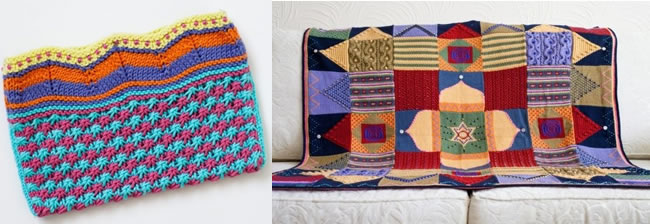 Knitting projects by Debbie Abrahams