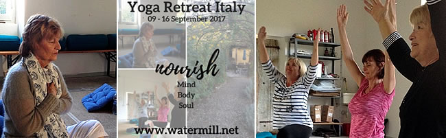 Yoga Retreat at the Watermill in Tuscany