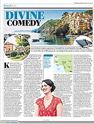 Sunday Times watermill in italy, article