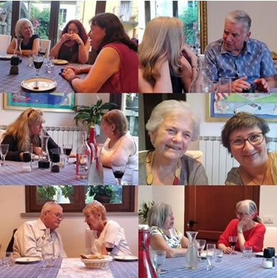 Compilation of conversations on Jo's course at the watermill in Italy