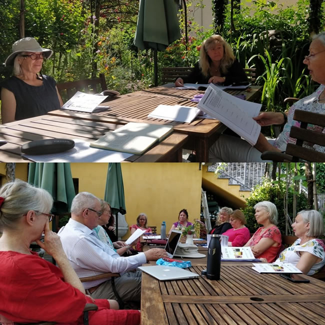 Jo's writing course at the Watermill in Italy