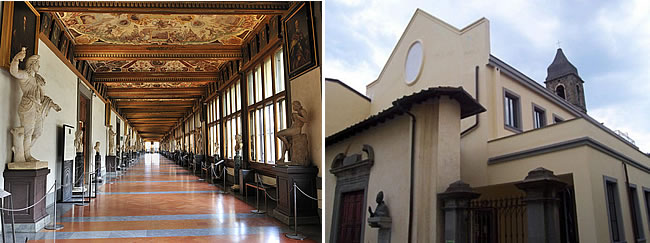 Museums Uffizi and Fivizzano