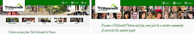 The Watermill in Tuscany connected online
