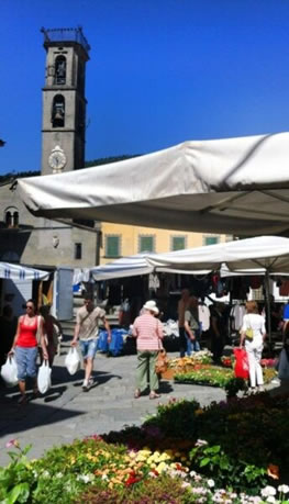 The market in Fivizzano