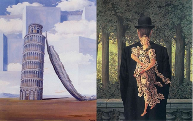 Paintings by Magritte