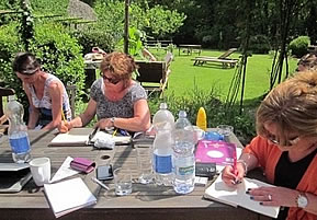 A creative writing course at the Watermill in Tuscany